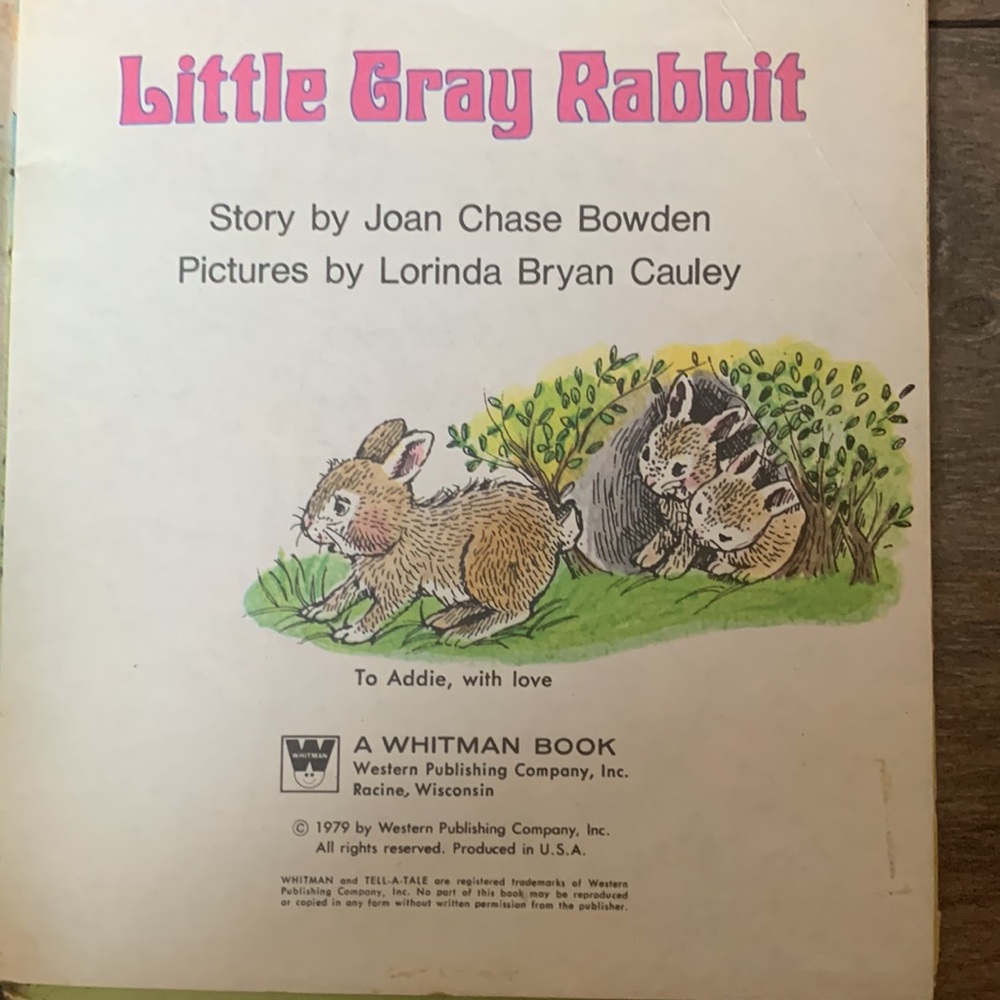 Little Gray Rabbit Vintage Book - Picture 4 of 7
